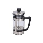 Alpina Kaffeebereiter 1 Liter, Glas, Edelstahl, 16.7x11x22.5 cm