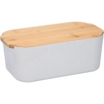 Alpina Brotkasten mit Bambusdeckel, 26.5x14x9 cm, ABS, 320 gr