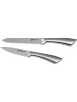 alpina Set de couteaux de cuisine 20 cm/ 24 cm, Argenté