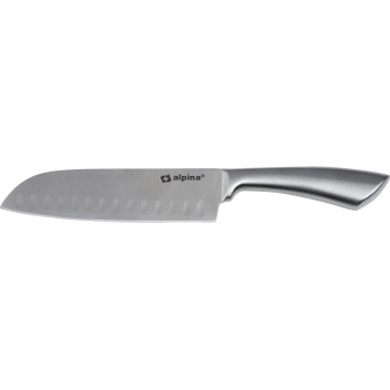 Alpina Kochmesser Santoku, Metall, 31.5 cm Alpina Kochmesser Santoku, Metall, 31.5 cm