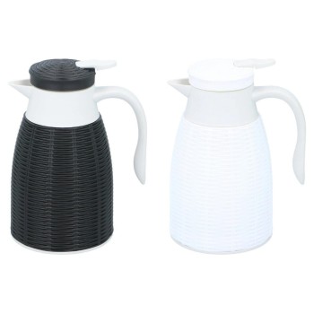 Alpina Isolierkanne 1 Liter, assortiert, 1 Stück, 19x25 cm (DxH)