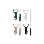 alpina Couteaux et éplucheurs en céramique, assortis Assorti