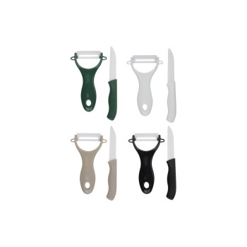 Alpina Sparschäler with Messer, assortiert, Keramik, ABS Alpina Sparschäler with Messer, assortiert, Keramik, ABS