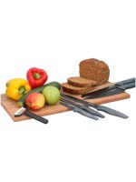 Alpina Kochmesser-Set, 6-teilig, 32/23/19,5/13 cm,