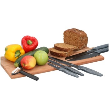 Alpina Kochmesser-Set, 6-teilig, 32/23/19,5/13 cm,