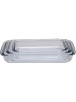 alpina Services de plats en cocotte Angulaire, Transparent