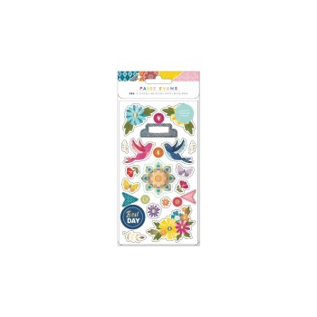 American Crafts Stickerbuch Wonders, 286 Stück