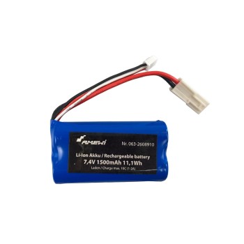 Amewi Batterie RC Li-Ion 1500 mAh 7.4 V, 20C