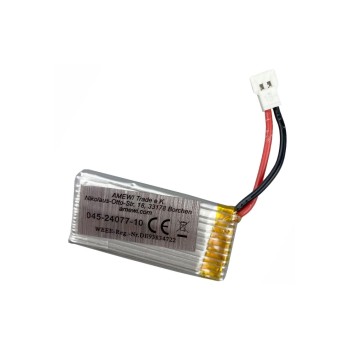 Amewi accu LiPo 3.7V 300mAh, for AM38/SU27 etc. Amewi accu LiPo 3.7V 300mAh, for AM38/SU27 etc.