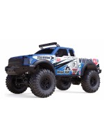 Amewi Scale Crawler Dirt Climbing Race PickUp 4WD, bleu 1:10, RTR