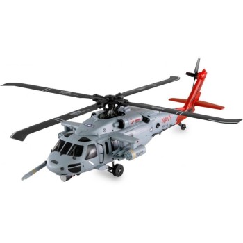 Amewi Hélicoptère UH60 Black Hawk Navy 6 canaux, RTF Amewi Hélicoptère UH60 Black Hawk Navy 6 canaux, RTF