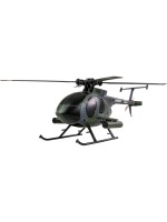 Amewi Hélicoptère Hughes MD500 militaire 4 canaux 6G RTF