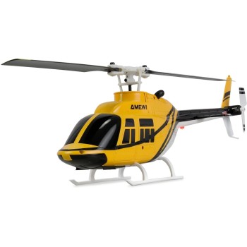 Amewi Hélicoptère Bell 206 Jet Ranger 4 canaux 6G RTF Amewi Hélicoptère Bell 206 Jet Ranger 4 canaux 6G RTF