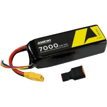 Amewi Batterie RC LiPo 3S 11.1 V 7000 mAh 50C XT90 Amewi Batterie RC LiPo 3S 11.1 V 7000 mAh 50C XT90