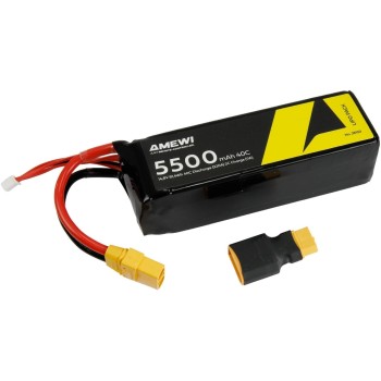 Amewi Batterie RC LiPo 4S 14.8 V 5500 mAh 40C XT90 Amewi Batterie RC LiPo 4S 14.8 V 5500 mAh 40C XT90