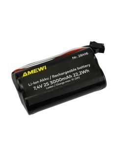Amewi Batterie RC Li-Ion 2S 7.4 V 3000 mAh HBX 3-Pin Amewi Batterie RC Li-Ion 2S 7.4 V 3000 mAh HBX 3-Pin