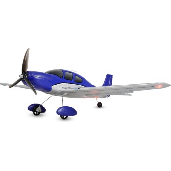 Amewi Avion à moteur Cirrus SR22 520 mm, RTF, bleu