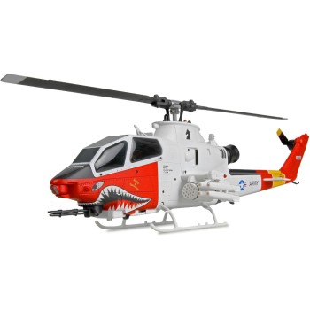 Amewi Hélicoptère Bell AH-1 Arctic Cobra 6 canaux RTF Amewi Hélicoptère Bell AH-1 Arctic Cobra 6 canaux RTF