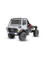 Amewi Scale Crawler Mercedes-Benz Unimog U4000, 1:18, RTR, gris