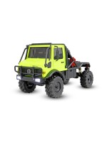 Amewi Scale Crawler Mercedes-Benz Unimog U4000, 1:18, RTR, vert
