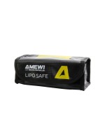 Amewi Sac de sécurité incendie pour batteries au lithium 185 x 80 x 60 mm noir