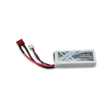 Amewi LiPo-accu 7.4V 1500mAh Deans, for 1:12 Dune Buggy , Extreme Amewi LiPo-accu 7.4V 1500mAh Deans, for 1:12 Dune Buggy , Extreme