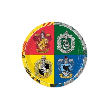 Amscan Assiettes jetables Harry Potter 8 pièces Amscan Assiettes jetables Harry Potter 8 pièces