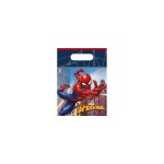 Amscan Sac cadeau Marvel Spiderman 6 pièces, 16 x 23.5 cm