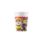 Amscan Gobelets jetables Paw Patrol 250 ml 8 Pièce/s, Bleu/Rouge