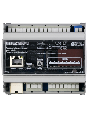 Anel -Elektronik Relais for DIN RAIL-  100-240V powered internal, Screwless terminals for relays. Anel -Elektronik Relais for DIN RAIL-  100-240V powered internal, Screwless terminals for relays.