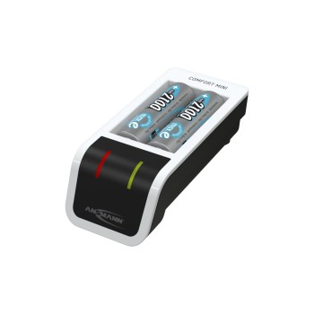 Ansmann Ladegerät Comfort Mini+ 2x AA, 5 V DC, 800 mA, with 2x AA 2100mAh