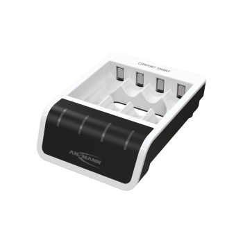 Ansmann Ladegerät Comfort Smart, 5 V DC, 800 mA, 1-4 NiMH Akkus AAA/AA