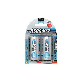 Ansmann accu D NIMH 8500 2er, 8500 mAh, 1.2V, maxE Technologie, 2er