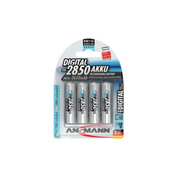 Ansmann Akku AA NIMH 2850 Digi 4er, min. 2650 mAh, 1.2V, 4er