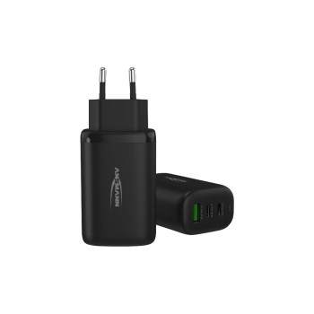Ansmann Chargeur mural USB Home Charger HC365PD, 65 W, noir Ansmann Chargeur mural USB Home Charger HC365PD, 65 W, noir