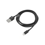 Ansmann Câble USB 2.0 pour iPhone, iPad, USB A - Lightning 1.2 m