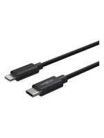 Ansmann Câble USB 2.0 pour iPhone, iPad, USB C - Lightning 1.2 m