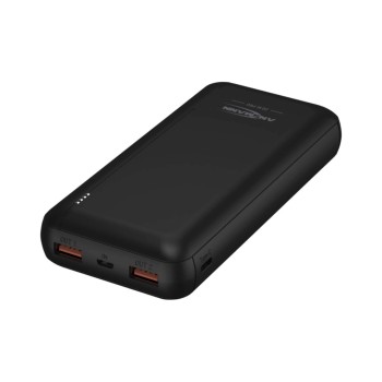 Ansmann Batterie externe PB320PD, Powerbank Li-Po 20000 mAh, 2x USB-A, USB-C