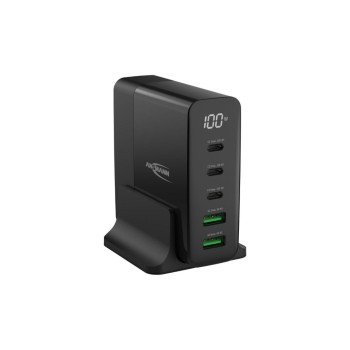 Ansmann Station de charge Ordinateur de bureau, 140 W, 5 x USB Ansmann Station de charge Ordinateur de bureau, 140 W, 5 x USB