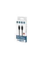 Ansmann Câble de données et de recharge USB Type-C vers Type-C, 200 cm