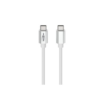 Ansmann USB-C Kabel, auf Typ-C Daten Länge: 120cm, ws Ansmann USB-C Kabel, auf Typ-C Daten Länge: 120cm, ws