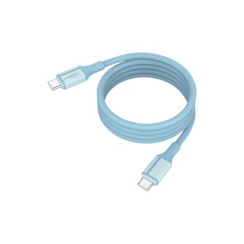 Ansmann USB-C Kabel, magnetisch, auf USB-C, Länge: 120cm, blau Ansmann USB-C Kabel, magnetisch, auf USB-C, Länge: 120cm, blau