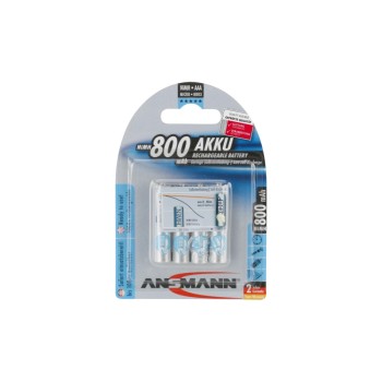 Ansmann Accumulateur 4x AAA 800 mAh