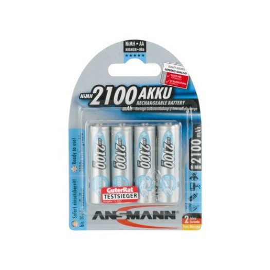 Ansmann Batterie 4x AA 2100 mAh