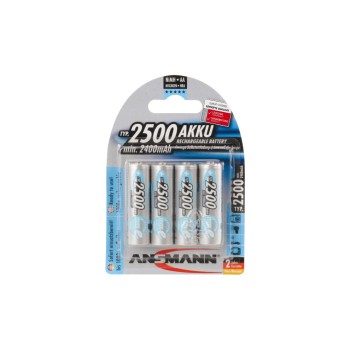 Ansmann Accumulateur 4x AA 2400 mAh