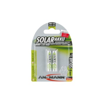 Ansmann Accumulateur 2x AAA 550 mAh pour applications solaires