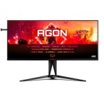 AOC 40 IPS WLED Monitor, 3840x1440, HDMI, DP, USB 3.2, USB-B, 1ms, HV