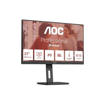 AOC 27 U27E3UF 3840x2160, 60Hz, HDMI, DP, USB, Speakers, HV AOC 27 U27E3UF 3840x2160, 60Hz, HDMI, DP, USB, Speakers, HV