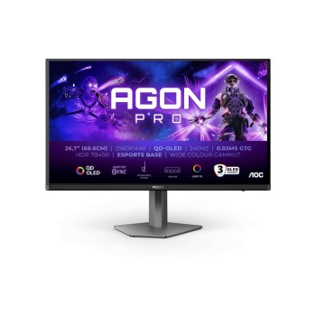AOC 27 AG276QZD2 2560x1440, 240Hz, HDMI, DP, Hub, Speakers, HV AOC 27 AG276QZD2 2560x1440, 240Hz, HDMI, DP, Hub, Speakers, HV