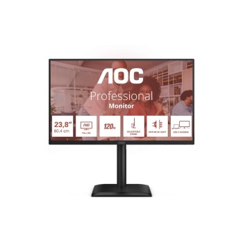 AOC 24 24E4CV IPS WLED, 1920 x 1080 120Hz, HDMI, USB-C, DP, PD 90W,Daisy Chain, Pivot AOC 24 24E4CV IPS WLED, 1920 x 1080 120Hz, HDMI, USB-C, DP, PD 90W,Daisy Chain, Pivot